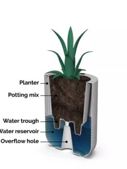 Arden Round Planter -Garden Supply Store 8613267 06V tif