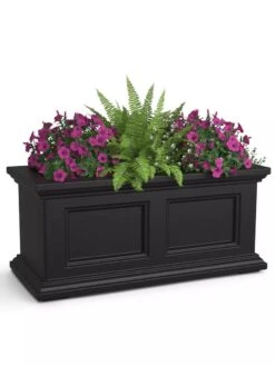 Fairfield Self-Watering Window Box, 2’ -Garden Supply Store 8613268 02V tif