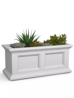 Fairfield Self-Watering Window Box, 2’ -Garden Supply Store 8613268 12V tif
