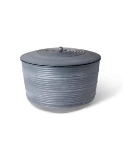 Ribbed Hose Pot With Lid -Garden Supply Store 8613332 5801