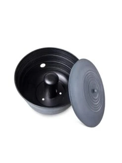 Ribbed Hose Pot With Lid -Garden Supply Store 8613332 5808