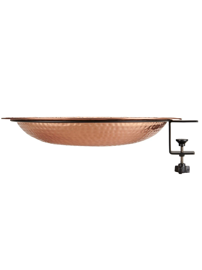 Pure Copper Bird Bath Deck Mount 3 Pure Copper Bird Bath Deck Mount - Image 3