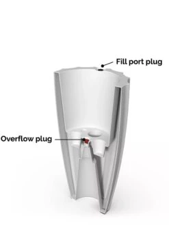 Sedona Tall Planter, 28" Height -Garden Supply Store 8613525 08V