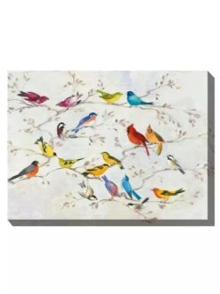 Meet & Greet Outdoor Wall Art -Garden Supply Store 8614009 01V 3 4