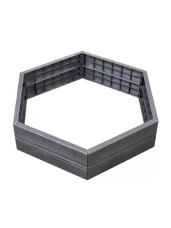 Modular Hexagon Raised Bed Kit, 21.5" -Garden Supply Store 8614244 02V 3 4 modular hexagon raised bed kit 21 inches