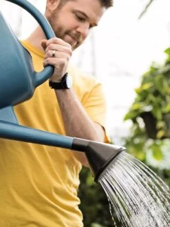 French Blue Watering Can -Garden Supply Store ChrisAhrensSquare 0118 tif