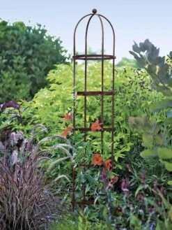 Jardin Round Obelisk, 7' 9 Jardin Round Obelisk, 7' -Garden Supply Store GS39530 02 tif