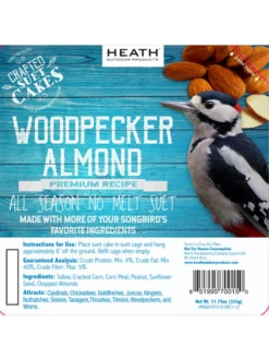Woodpecker Almond Suet, 11.75 OZ, 12 Pack 6 Woodpecker Almond Suet, 11.75 OZ, 12 Pack -Garden Supply Store webimage 8613691 03V